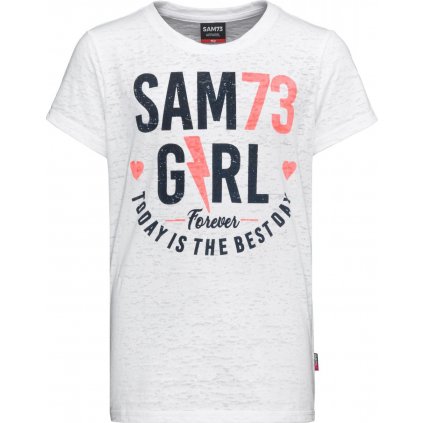 Dívčí triko SAM 73 Kylie bílé
