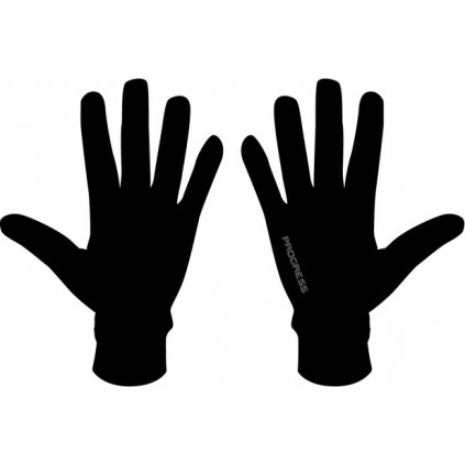 Tenké rukavice PROGRESS Slimy černá