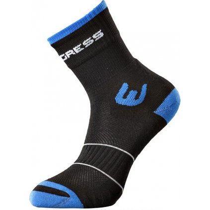 Letní turistické ponožky PROGRESS Walking černá/modrá