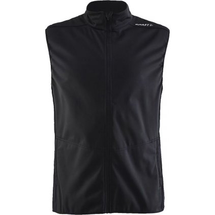 Pánská softshellová vesta CRAFT Core Warm černá