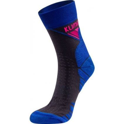 Sportovní ponožky KLIMATEX Milo antracit/modrá