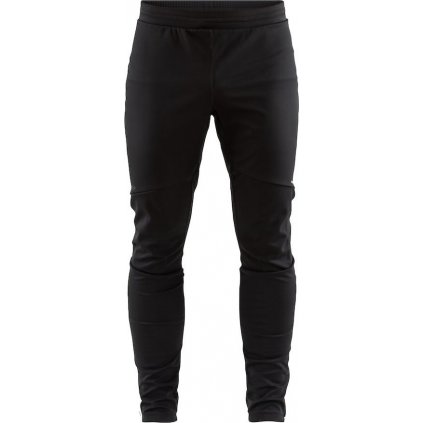Pánské zateplené softshellové kalhoty CRAFT Core Glide černé