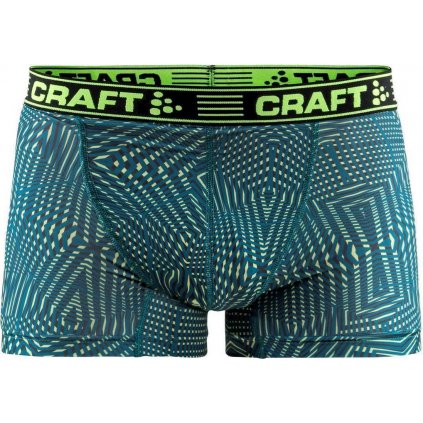 Pánské funkční boxerky CRAFT Greatness 3 zelené