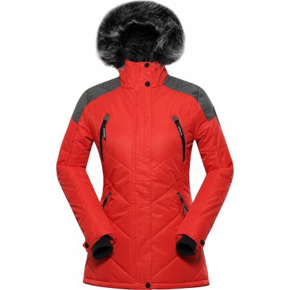 Dámská zimní bunda ALPINE PRO Icyba 7 červená