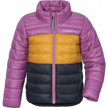 Dětská zimní bunda DIDRIKSONS Puff fialová
