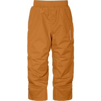 Dětské outdoorové kalhoty DIDRIKSONS Nobi žlutohnědé