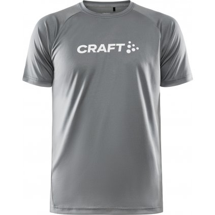 Pánské funkční triko CRAFT Core Essence Logo šedé