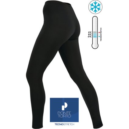 Dámské legíny LITEX dlouhé černé (Barva černá, Velikost S)