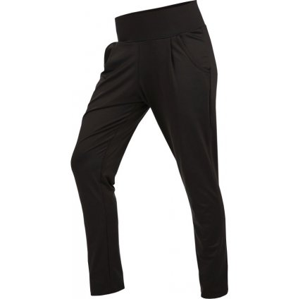 Dámské kalhoty s nízkým sedem LITEX dlouhé černé