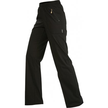 Dámské kalhoty do pasu LITEX dlouhé černé