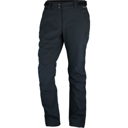 Dámské softshellové kalhoty NORTHFINDER Madzer černé (VELIKOST 4XL)