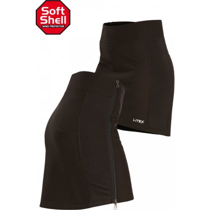 Dámská softshellová sukně LITEX sportovní černá
