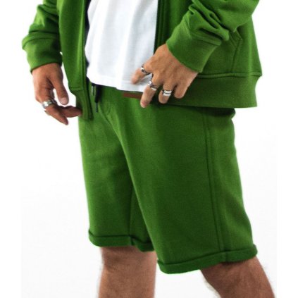 Pánské kraťasy NORTHFINDER Dzeremy zelené (VELIKOST L)