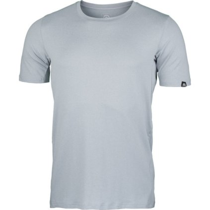 Pánské elastické tričko NORTHFINDER Demys šedé (VELIKOST 2XL)