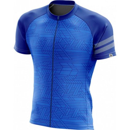 Pánské cyklistické tričko NORTHFINDER Mathias modré