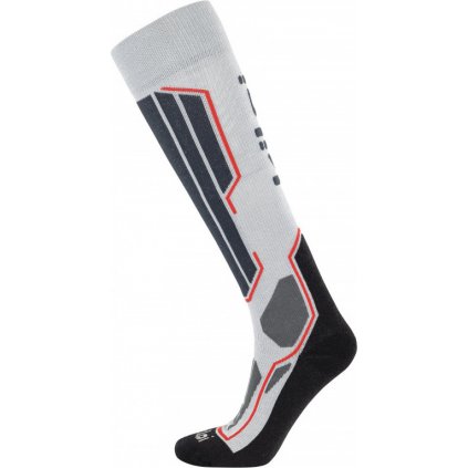 Lyžařské ponožky KILPI Racer-u světle šedá