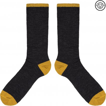 Merino ponožky WOOX Taupo Mais