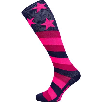 Kompresní podkolenky ELEVEN Stars Pink (Velikost S (36-39))