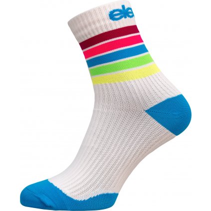 Kompresní ponožky ELEVEN Strada Stripe White