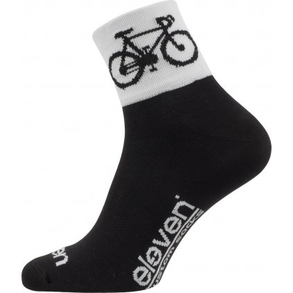 Sportovní ponožky ELEVEN Howa Road Black/White (Velikost M (39-41))