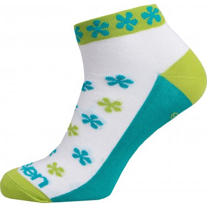 Sportovní ponožky ELEVEN Luca Flower Green