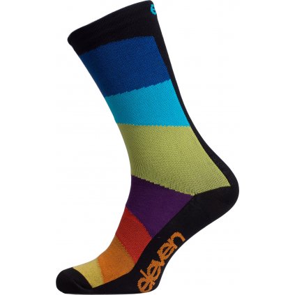 Cyklistické ponožky ELEVEN Suuri+ Rainbow