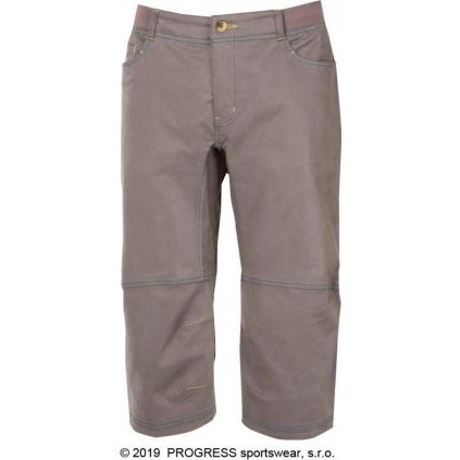 Pánské outdoorové kalhoty PROGRESS Cactus 3Q 3/4 délky šedé