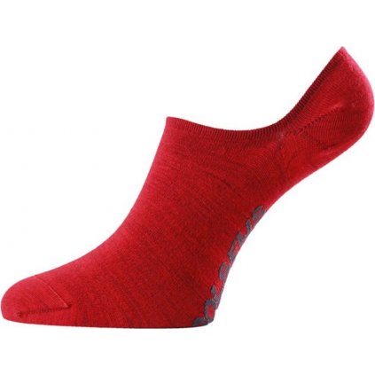 Merino ponožky LASTING Fwf červené