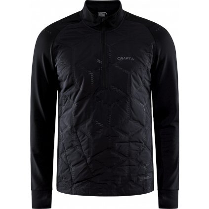 Pánské běžecké triko CRAFT Adv Subz Sweater 2 černé