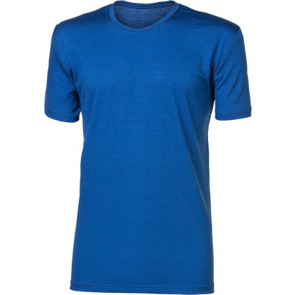 Pánské merino triko PROGRESS Original Merino modré