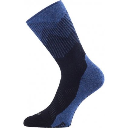 Merino ponožky LASTING Fwn modré