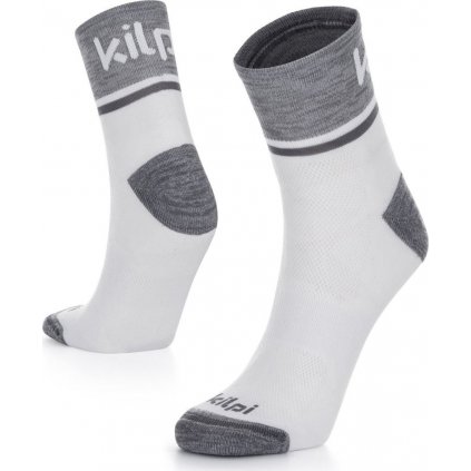Unisex sportovní ponožky KILPI Speed bílé