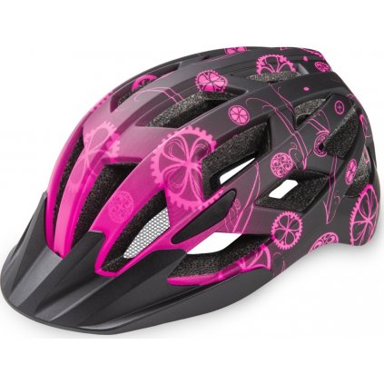 Dětská cyklistická helma R2 Lumen Junior růžová