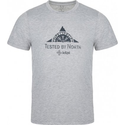 Pánské outdoorové tričko KILPI Garove-m světle šedá