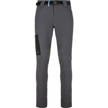 Pánské outdoorové kalhoty KILPI Ligne-m tmavě šedá