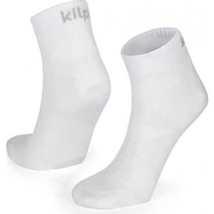 Unisex běžecké ponožky KILPI 2P Minimis bílé