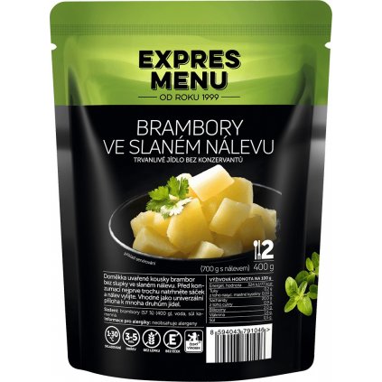 Brambory ve slaném nálevu EXPRES MENU (2 porce)