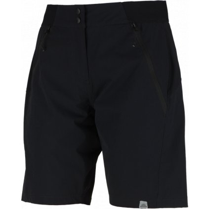 Dámské cyklistické šortky 2v1 NORTHFINDER Mia černé (VELIKOST M)