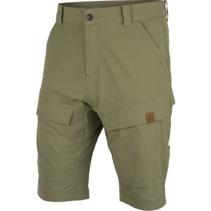 Pánské strečové šortky NORTHFINDER Agustin šedé (VELIKOST 2XL)