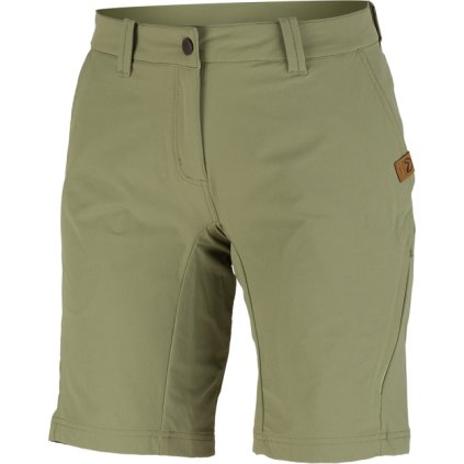 Dámské strečové šortky NORTHFINDER Tamia hnědé (VELIKOST 2XL)