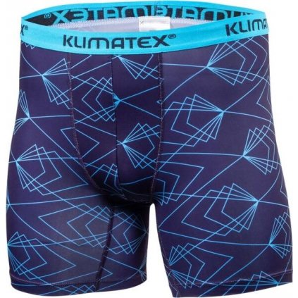 Pánské funkční boxerky KLIMATEX Vivre blue ice