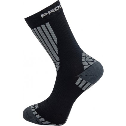 Funkční ponožky PROGRESS Inline Sox černá/šedá