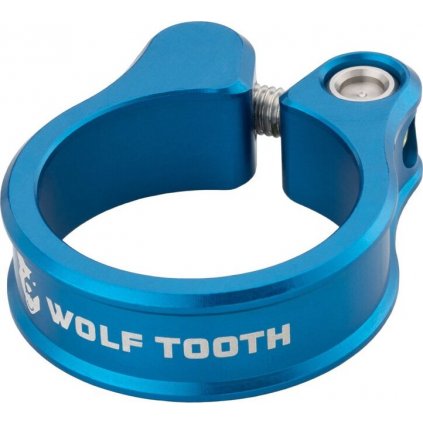 WOLF TOOTH sedlová objímka 34.9mm modrá