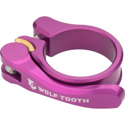 WOLF TOOTH sedlová objímka 31.8mm fialová Quick Release