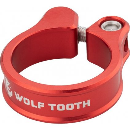 WOLF TOOTH sedlová objímka 34.9mm červená