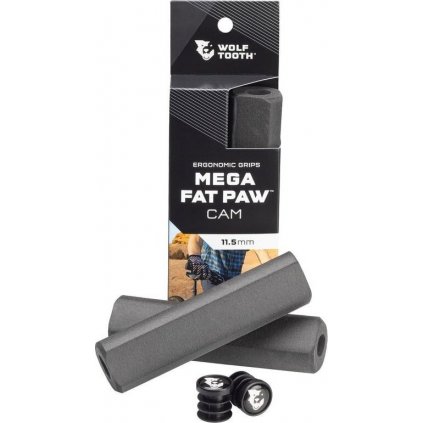 WOLF TOOTH gripy MEGA FAT PAW Cam 11.5mm černá