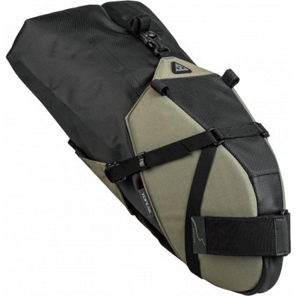 TOPEAK brašna BACKLOADER X, rolovací brašna na sedlovku 15l zelená