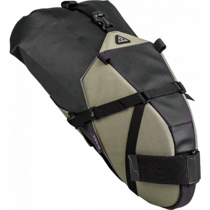 TOPEAK brašna BACKLOADER X, rolovací brašna na sedlovku 10l zelená