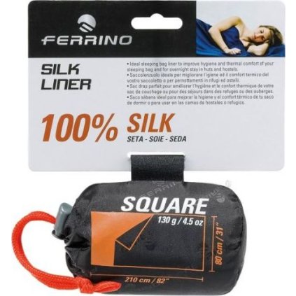 Vložka do spacího pytle FERRINO Silk Liner SQ (Varianta white)