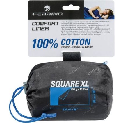 Vložka do spacího pytle FERRINO Comfort Liner SQ XL (Varianta blue)